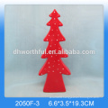 2016 new design christmas ornaments,red ceramic christmas tree decorations